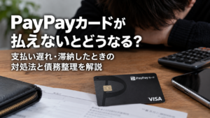 PayPayカードが払えないとどうなる？支払い遅れ・滞納したときの対処法と債務整理を解説